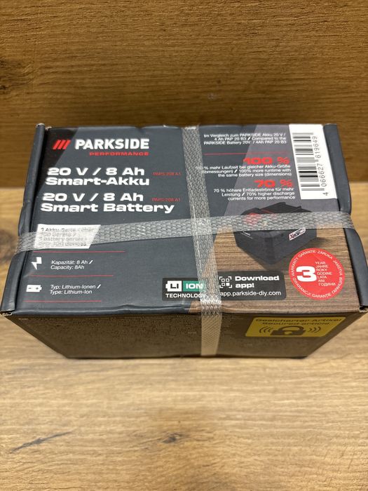 Akumulator Parkside 20v 8ah smart