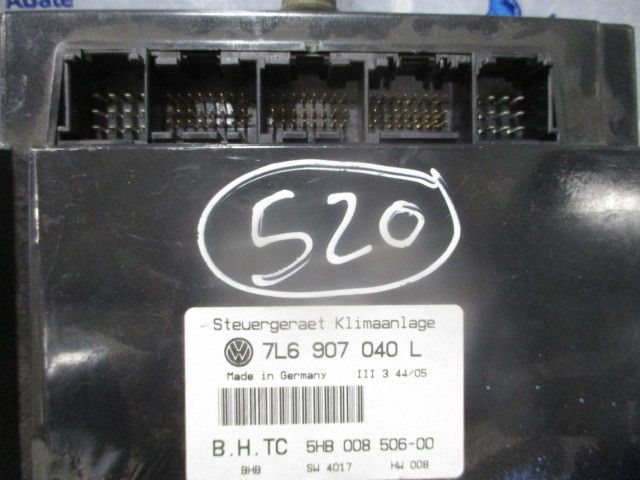 Comando chauffage / sofagem VOLKSWAGEN Touareg (7L)