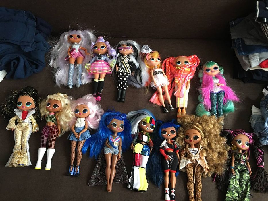 Куклы Лол omg большие, солидная коллекция  в идеальном состоянии.