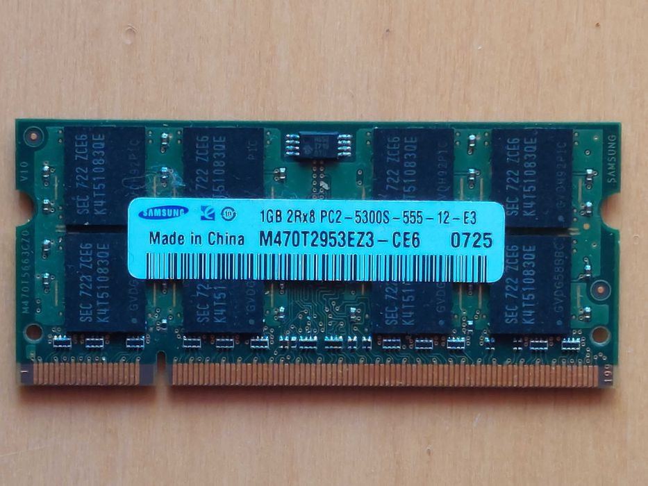 Memorias DDR2 para portátil