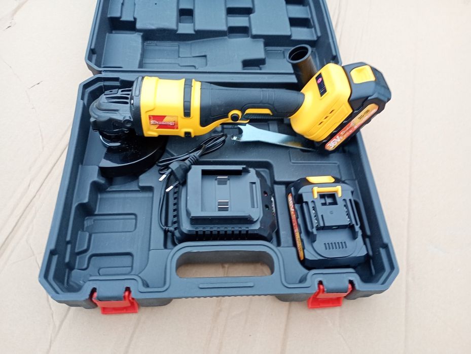 Szlifierka kątowa 18 V Black Varia  Beszczotkowy silnik