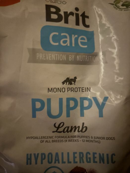 Karma Brit dla psa szczeniak puppy lamb salmon brot care