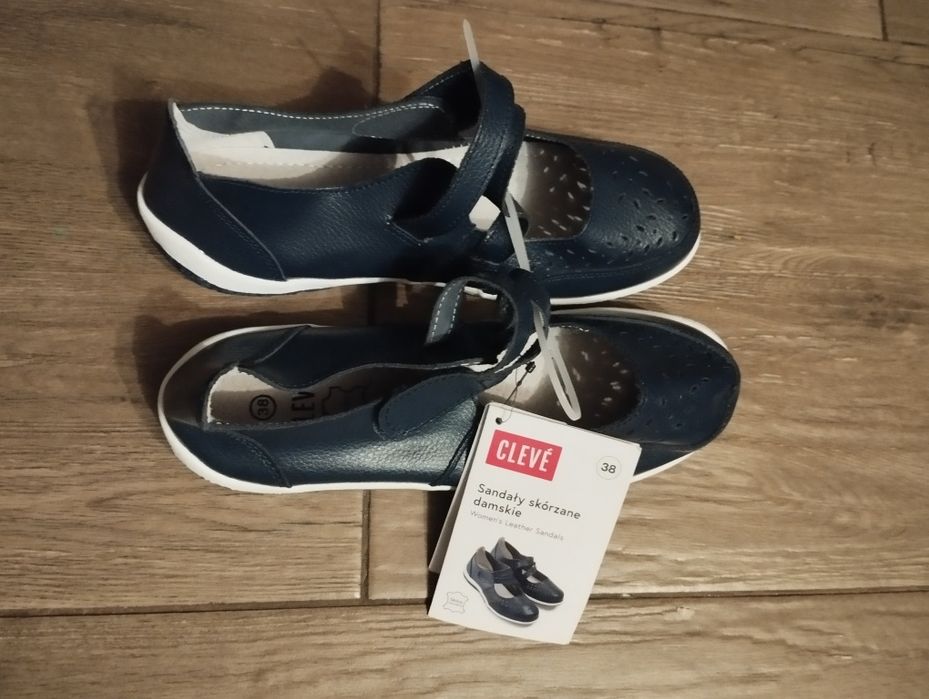 Skórzane buty damskie