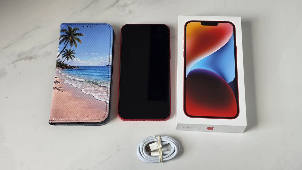 iPhone 14 Plus 128GB CZERWONY - stan bdb -