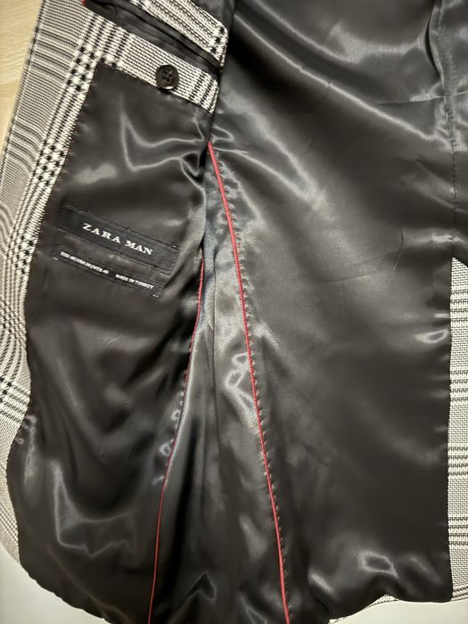 Blazer Zara Cinzento