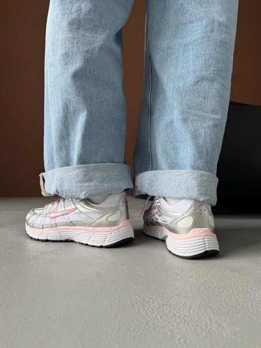 Nike P-6000 Elemental Pink Silver трендові жіночі кросівки найк п 6000