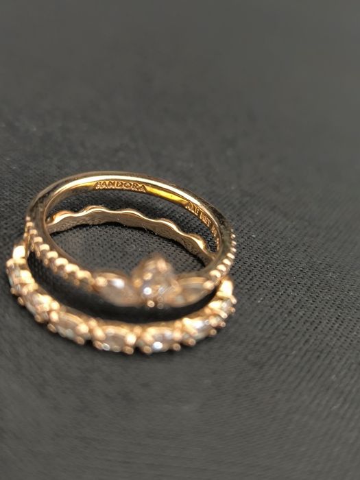 Vendo Anel Pandora Sparkling Herbarium - 56