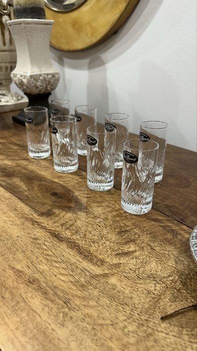 Conjunto de 8 copos com 7cl da linha Mixology - marca Luigi Bormioli