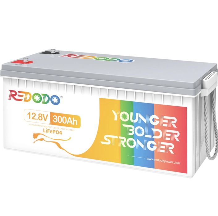 Акумулятор Redodo 12V 300Ah LiFePO4 залізо-фосфатний
