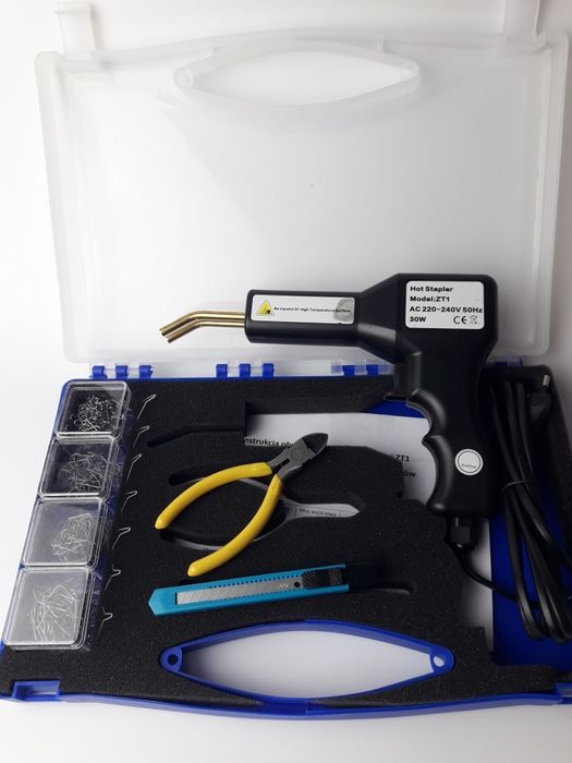 Гарячий степлер ЗТ1 +кусачки,+ножик+200 скоб