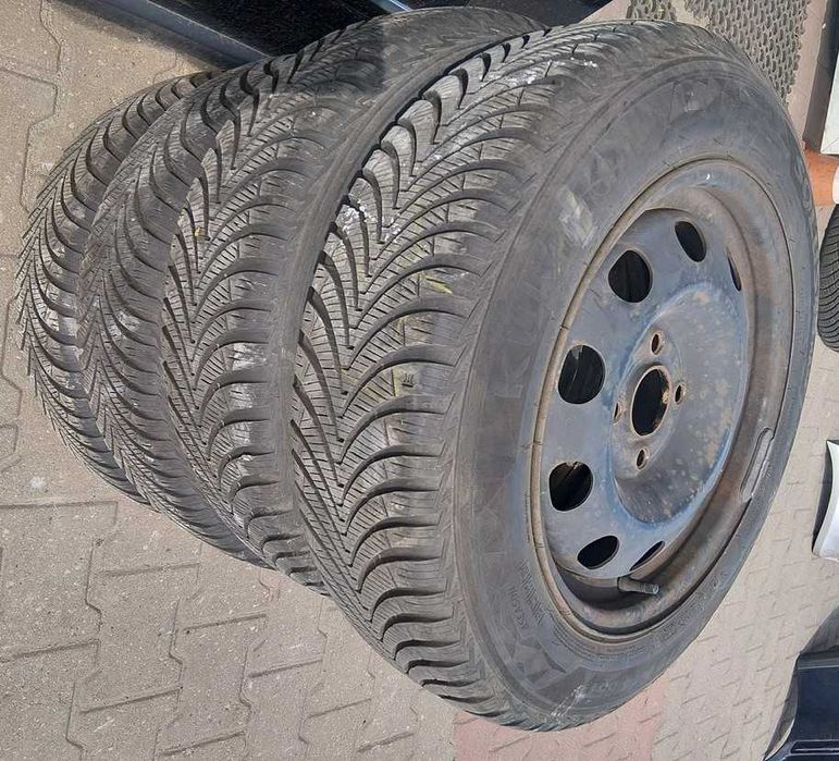 Felgi stalowe 14" Volkswagen Polo 6X0601027A 6Jx14H2 4x100 ET43 koła opony wielosezonowe