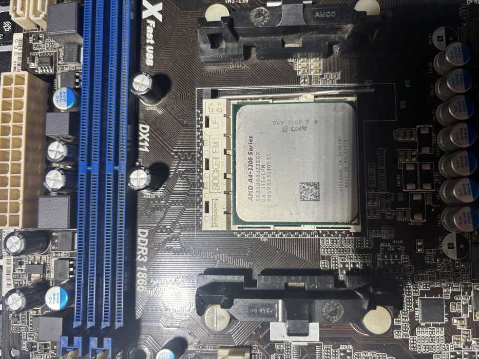 Продам материнку с процессором