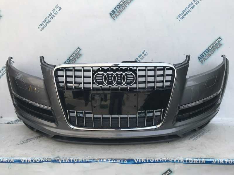 Бампер передній Audi Q7 4L 2010-2015 оригінал Розбірка
