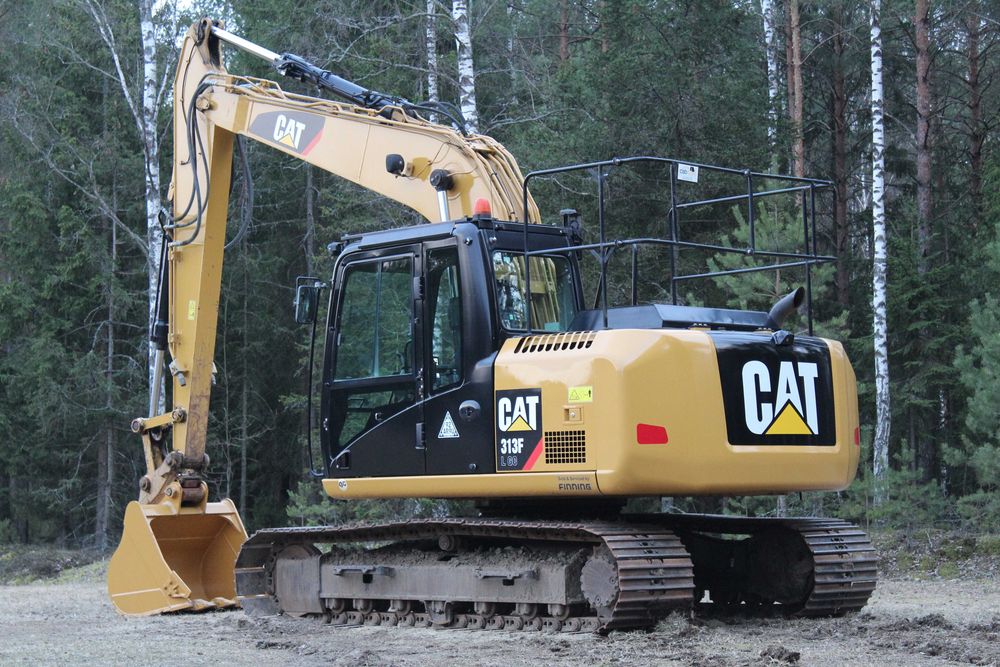 Koparka gąsienicowa Caterpillar CAT 313 FLGC/2017r./4733mth/NOWA ŁYŻKA