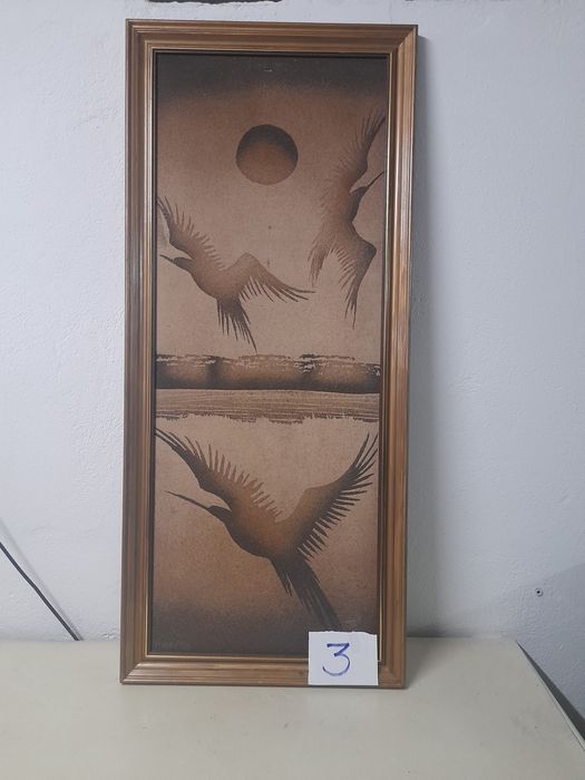 Quadros em tela pintados à mão