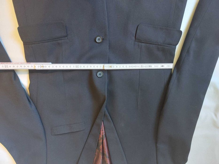 Czarny garnitur TADO ,rozmiar 188/182