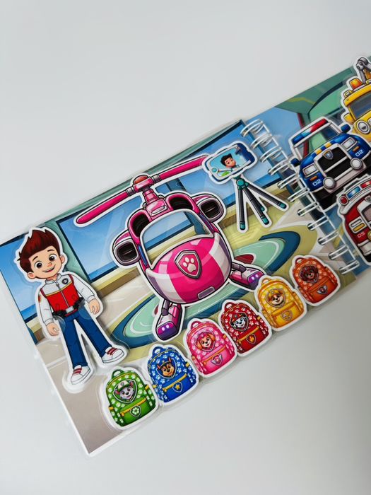 Альбом на липучках Щенячий патруль PAW  PATROL