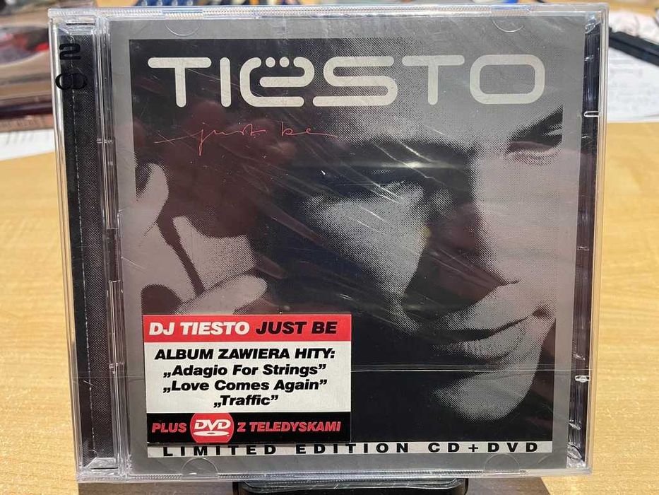 Tiesto - Just Be CD/DVD  nieużywane