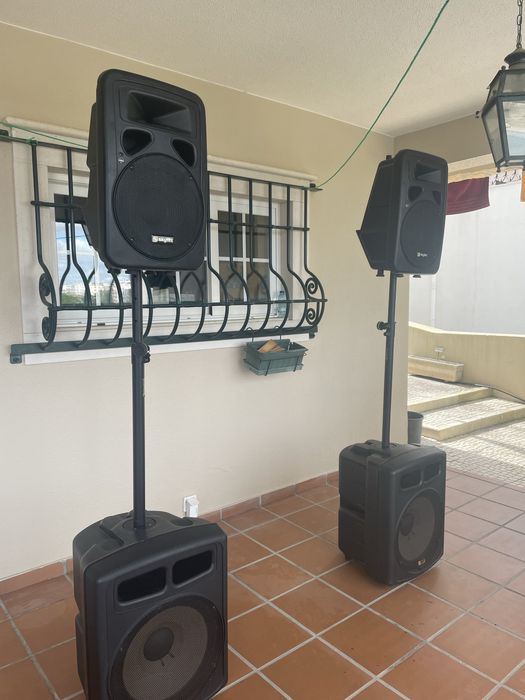Sistema PA (Colunas de som) para aluguer!