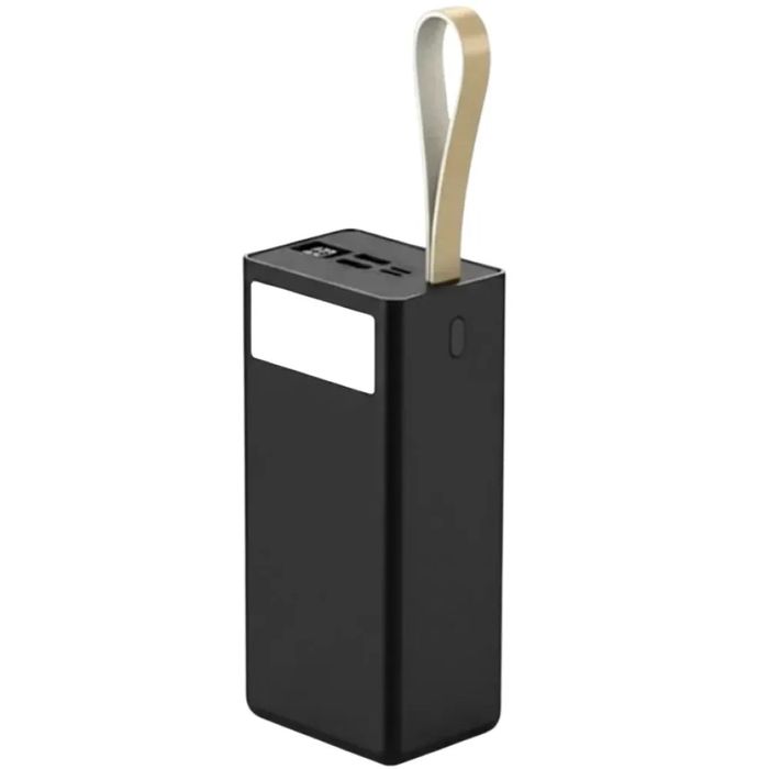 Power Bank Awei J86 80000mAh чорний • Повербанк Awei J86 80000mAh 22.5W зі швидким заряджанням PD/QC, дисплеєм і ліхтариком
