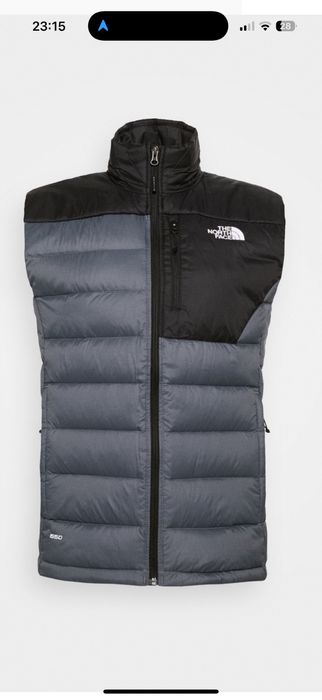 The North Face bezrekawnik xxl puchowy meski