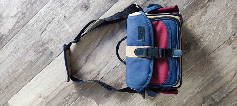 Mala vintage para máquina fotografia