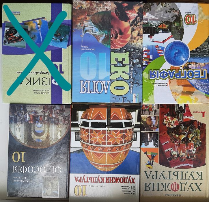 Підручники 10 і 11 класи