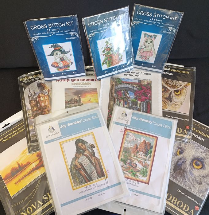 Розпродаж наборів для вишивання