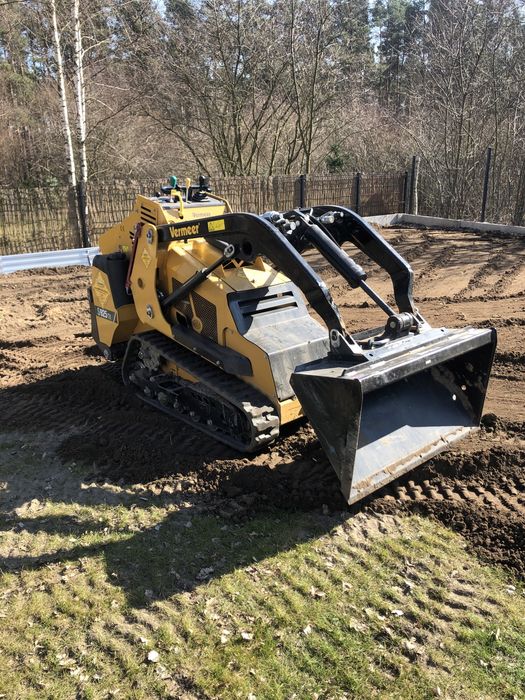 Usługi ogrodnicze glebogryzarką separacyjna , wykopy linowe , drenaże