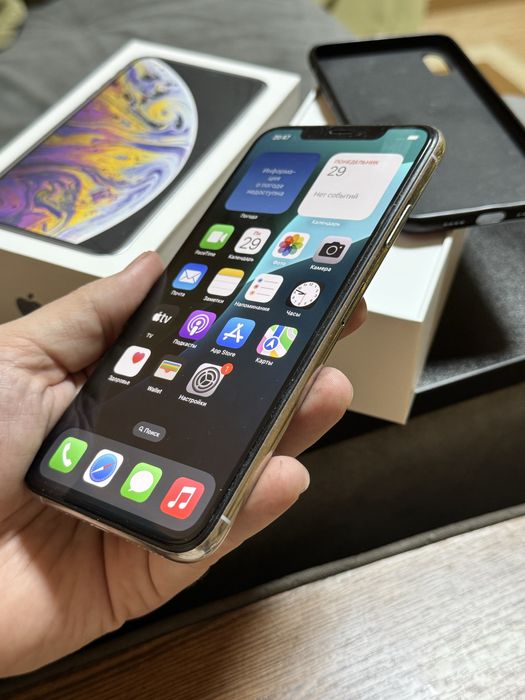 iPhone Xs Max 64gb silver neverlock