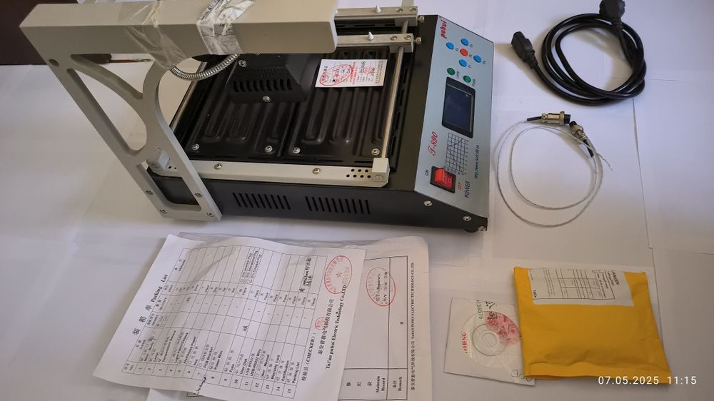 Паяльный комплекс PUHUI R-890 для ремонту ноутбуків, ЭБУ Tesla Асіків