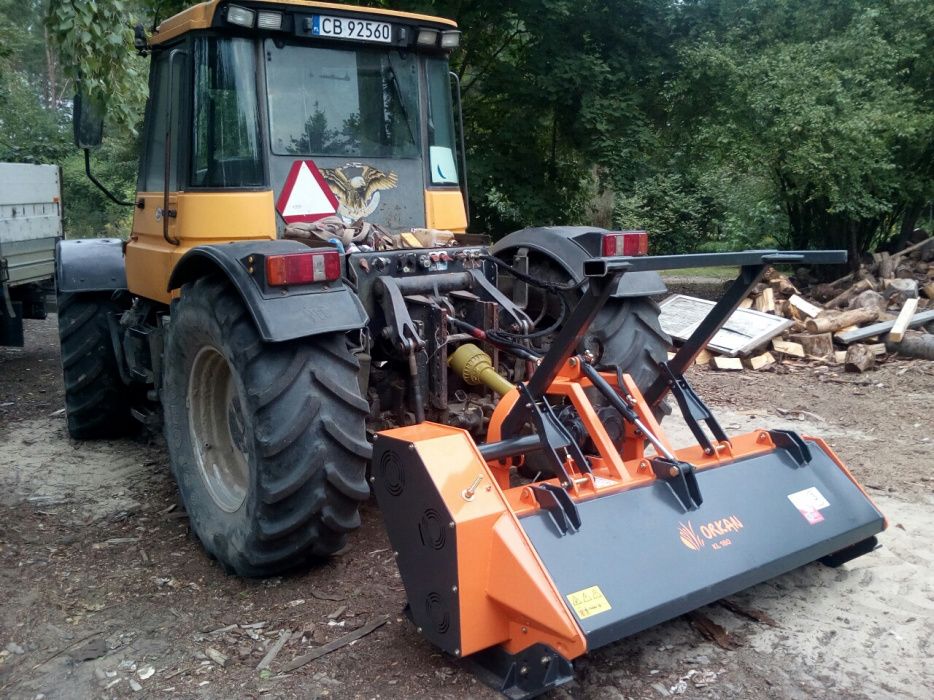 Rębak mulczer gałęzi karczowanie rekultywacja mulczowanie frezowanie