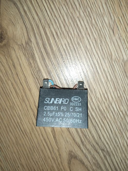 Конденсатори 12мкФ, 45mF, 2,5 mF, 20m F