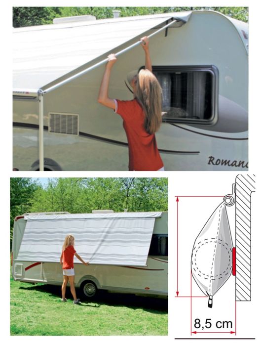 Toldo FIAMMA  CaravanStore XL ZIP 440mt