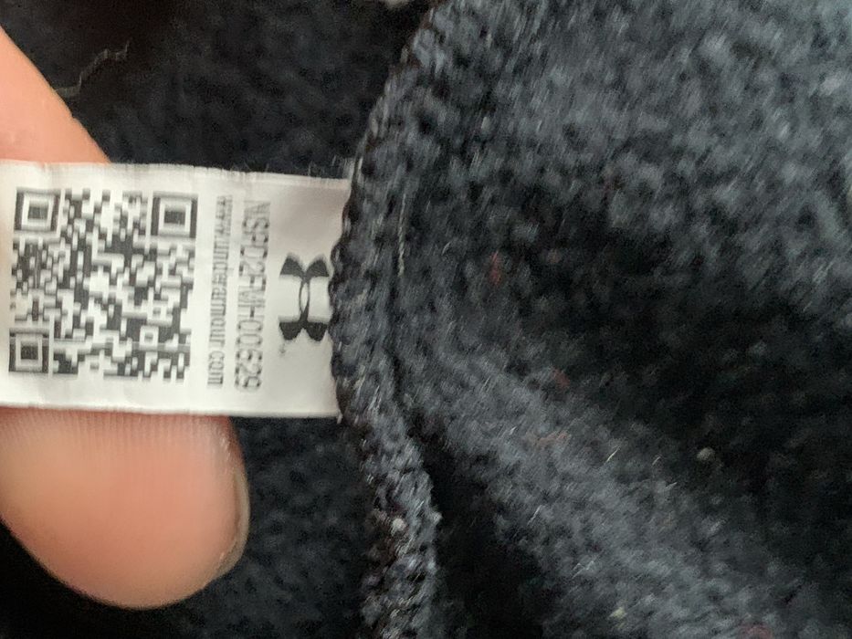 Bluza rozpinana under armour - szerokosc pachy 36 cm
