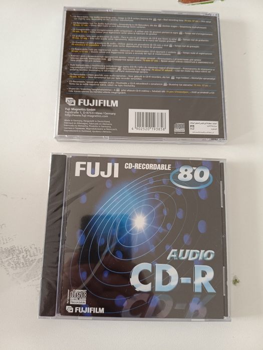 Fuji CD-R audio czyste płyty w folii