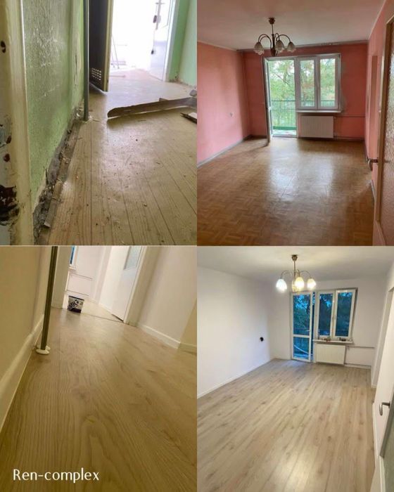 Malowanie mieszkań i domów Kraków/ 12zl/m2