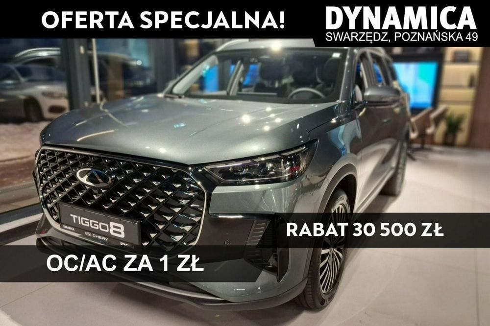 Chery Tiggo 8 PRESTIGE - 147KM - 1.6 T-GDI - Rocznik 2025