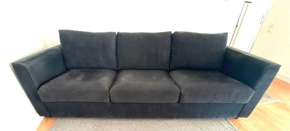 Sofá VIMLE IKEA 3 lugares azul escuro