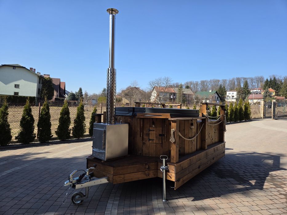 Mobilna BALIA jacuzzi wynajem