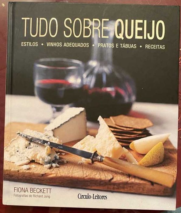 Livro Tudo sobre queijo - Círculo de leitores