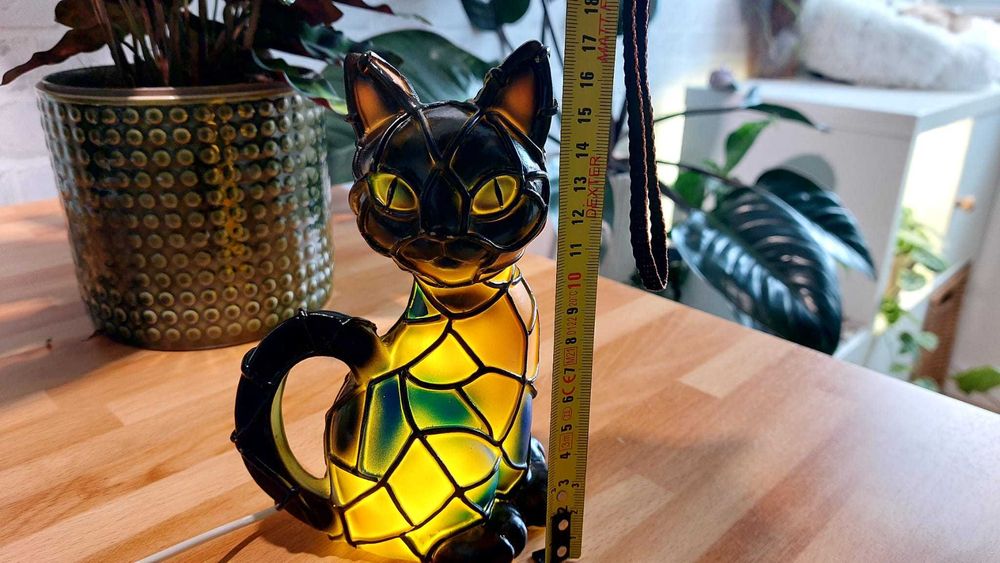 Candeeiro LED em Forma de Gato – USB – Plástico
