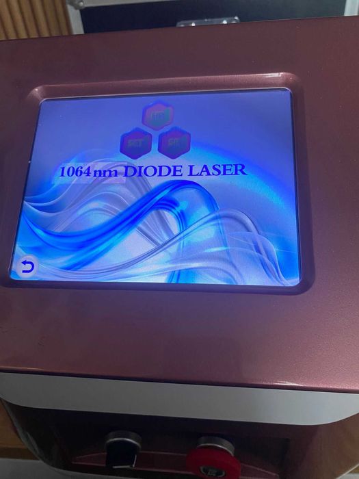 Máquina de depilação a laser de diodo com gelo