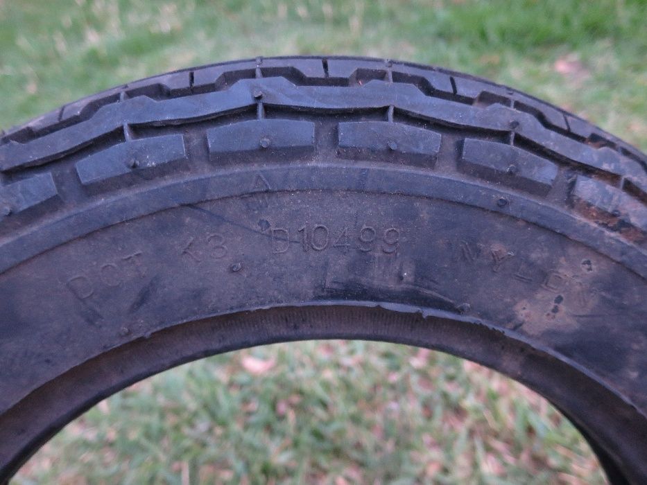 Pneu Kenda novo scooter atrelado reboque 2.75 - 10 nylon piso misto