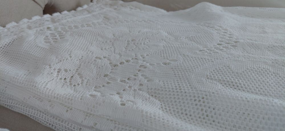 Koronkowe firanki 2 sztuki