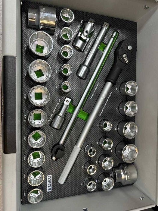 Візок з інструментом TOPTUL Ключі, набір!