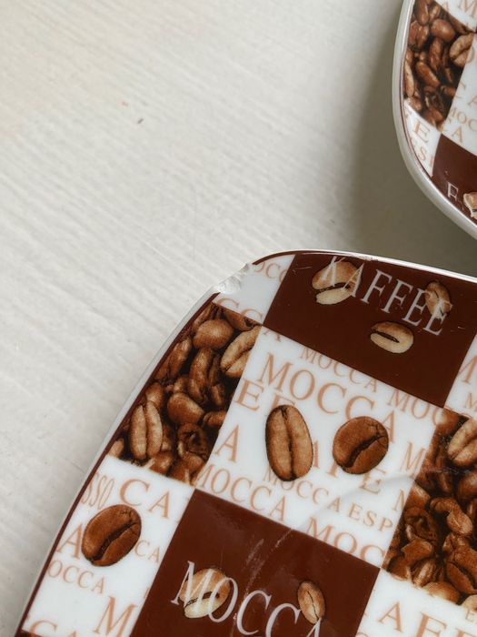 Filiżanki 6 sztuk porcelanowe Siaki