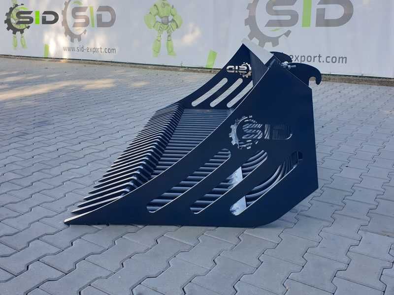 Łyżka ażurowa, do przesiewania 2590 mm moduł 50 SID