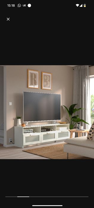 Móvel Consola de Televisão para Sala IKEA Brimnes