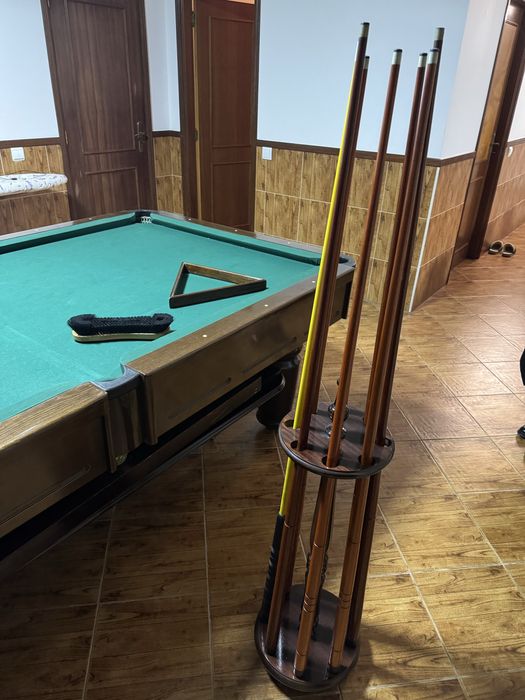 Bilhar 2,5mx1,40m com tampo